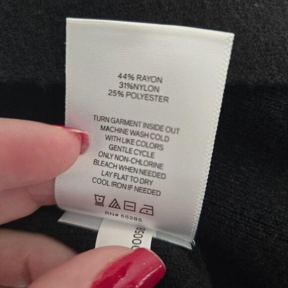 Express Women's Black sz XL double breasted gold button blazer career old money - Picture 4 of 8